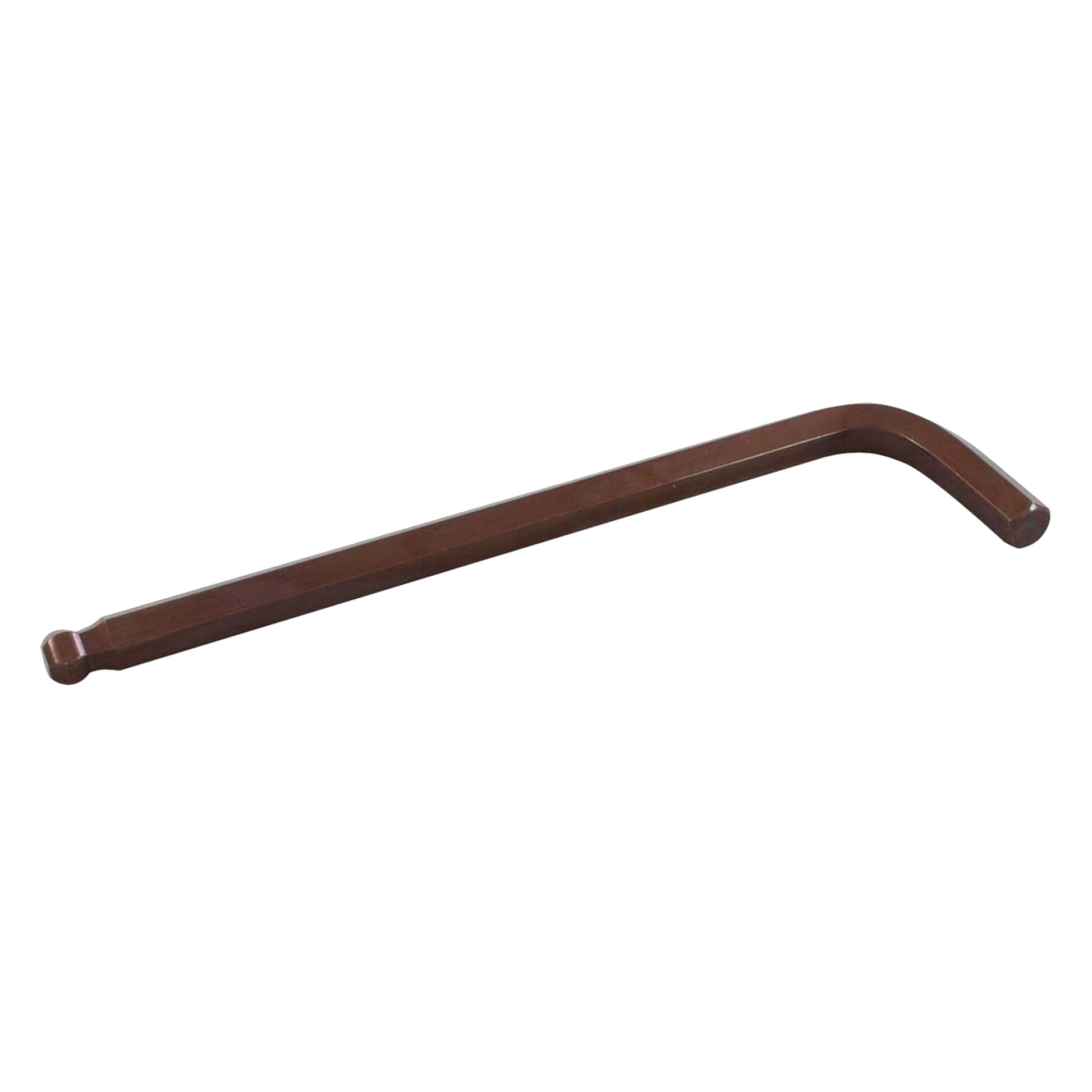 Long Hex Key, Ball End, 7/16" x 7" L, L Shape