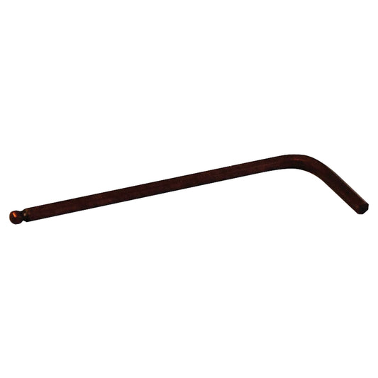 Short Hex Key, Ball End, 8 mm x 100 mm L, L Shape