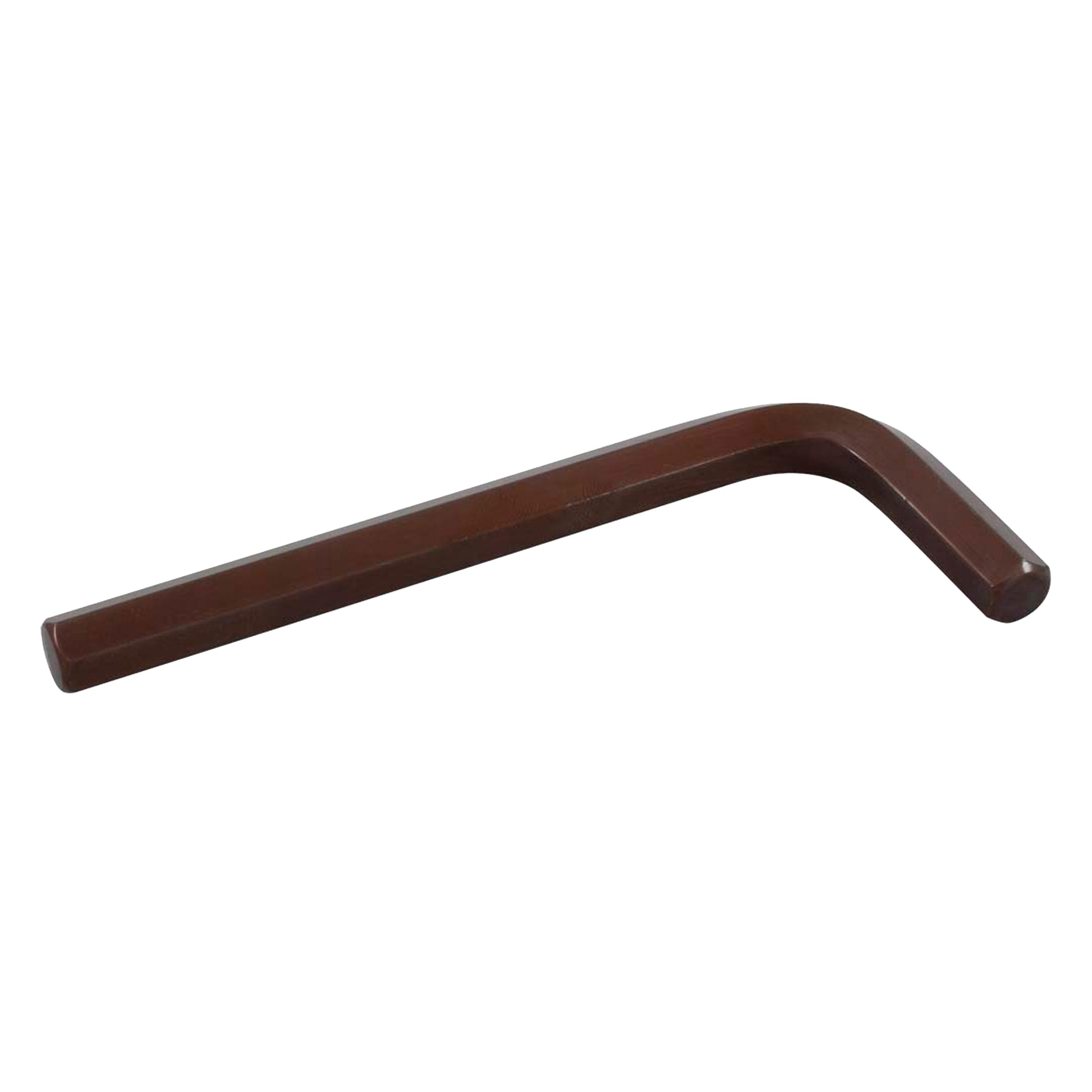 Short Hex Key, Hex End, 7/16" x 5.25" L, L Shape