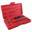 Gearless Screwdriver Set In Plastic Storage Case, 10" L