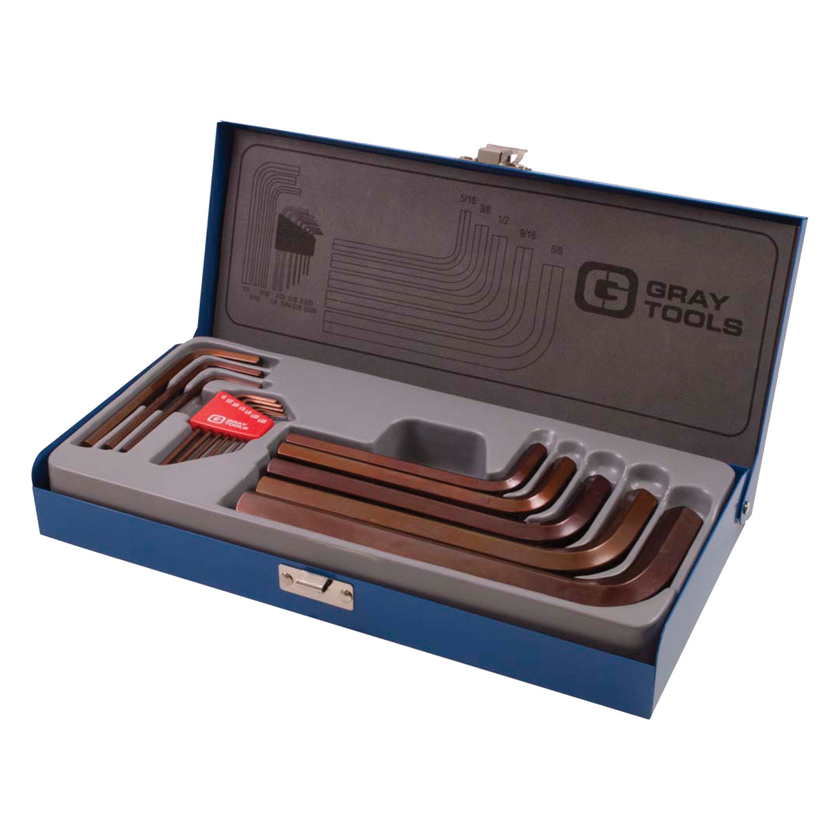 Hex Key Set, 15 Pcs., Imperial