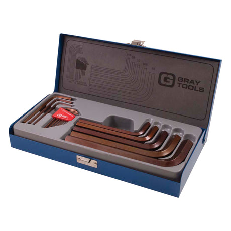 Hex Key Set, 15 Pcs., Imperial