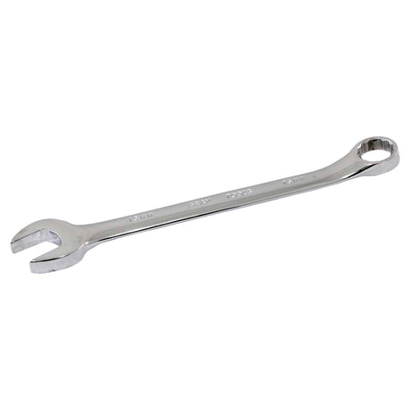 Combination Wrench, 12 Point, 15 mm, Chrome Finish