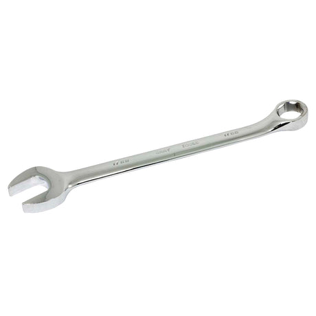 Combination Wrench, 6 Point, 17 mm, Chrome Finish