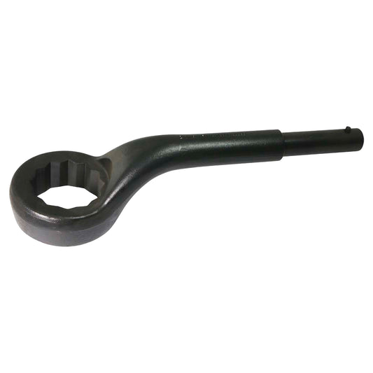 Strike-free Leverage Wrench, 12 Point, 2-11/16", 45° Offset, Black Oxide Finish