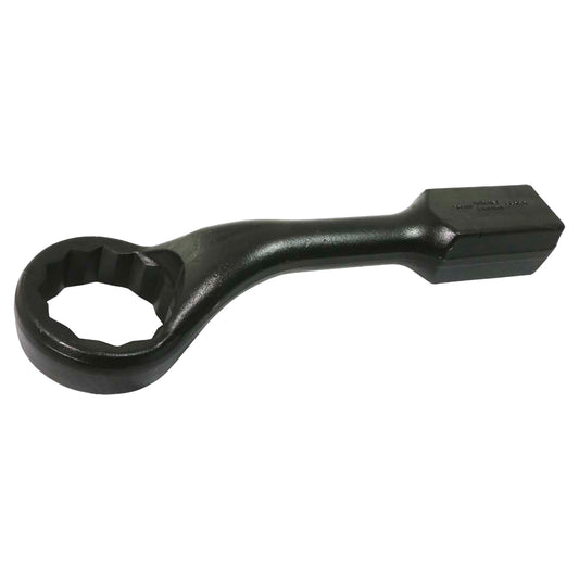 Striking Face Box Wrench, 12 Point, 80 mm, 45° Offset, Black Oxide Finish