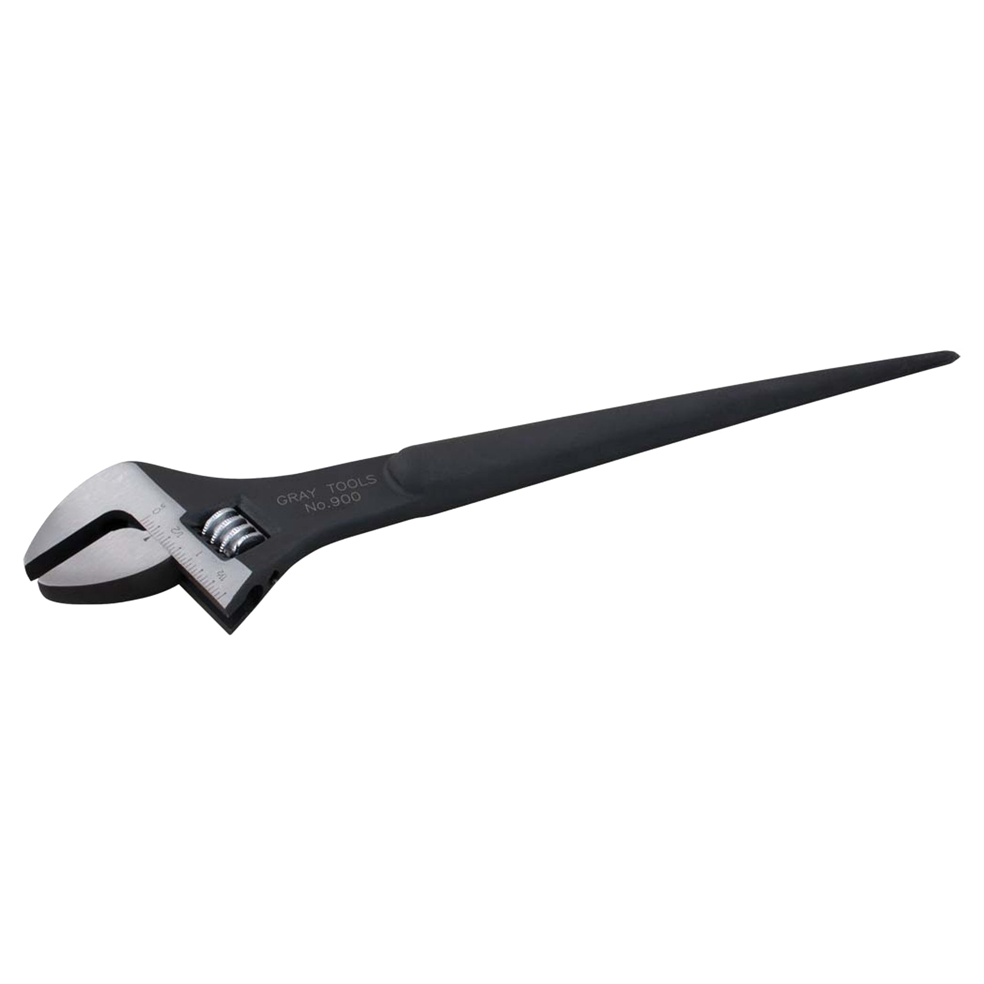 Structural Adjustable Wrench, 15" L, 1-3/4" Max Width, Black Oxide
