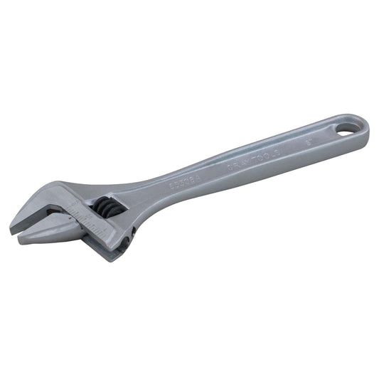 Adjustable Wrench, 15" L, 1-7/8" Max Width, Plain