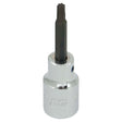 Socket, Torx®, T-27 x 3" L, 1/2" Square Drive Drive