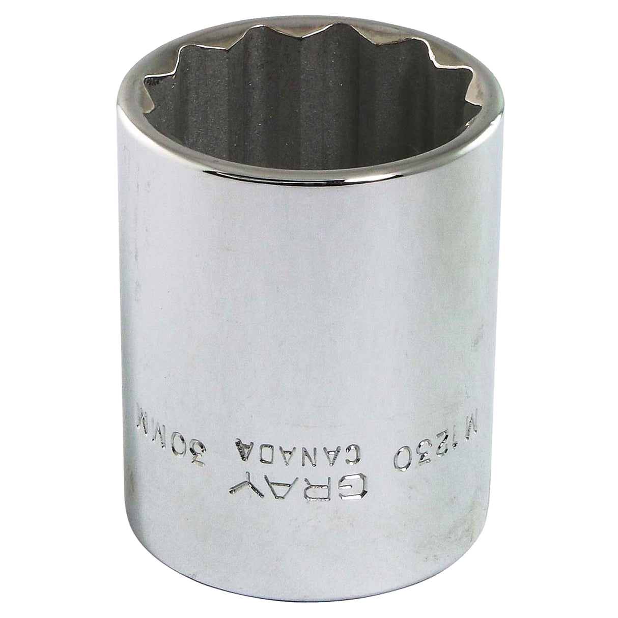 Socket, 30 mm, 1/2" Drive, 12 Points
