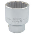 Socket, 38 mm, 3/4" Drive, 12 Points