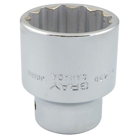 Socket, 38 mm, 3/4" Drive, 12 Points