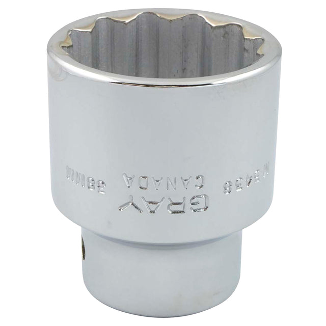 Socket, 38 mm, 3/4" Drive, 12 Points