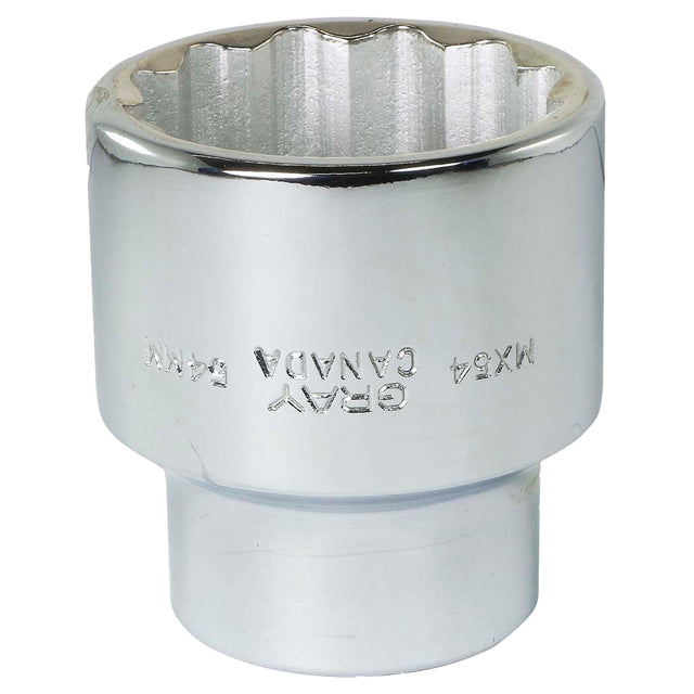 Socket, 54 mm, 1" Drive, 12 Points