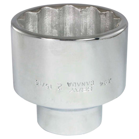 Socket, 2-15/16", 1" Drive, 12 Points