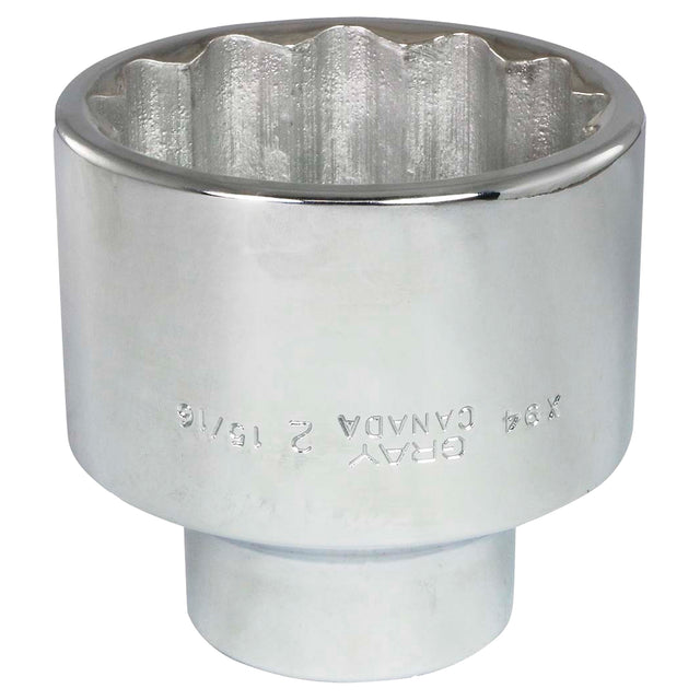 Socket, 2-15/16", 1" Drive, 12 Points