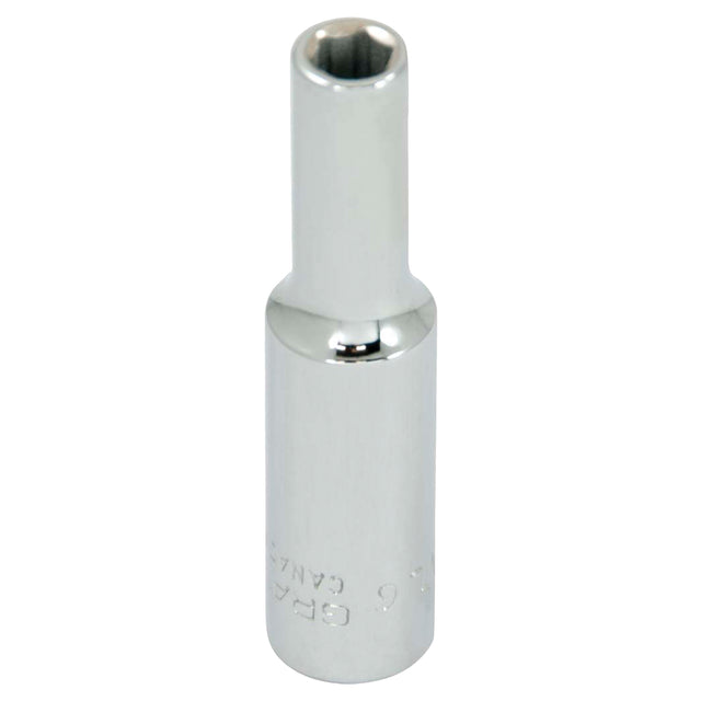 Socket, 9/32", 1/4" Drive, 6 Points