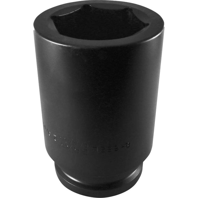 Socket, Impact, 2-9/16", 1-1/2" Drive, 6 Points