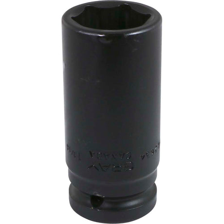 Socket, Impact, 1-1/16", 3/4" Drive, 6 Points, Deep