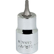 Bit Socket, Torx®, T10 x 2-1/8" L, 3/8" Drive