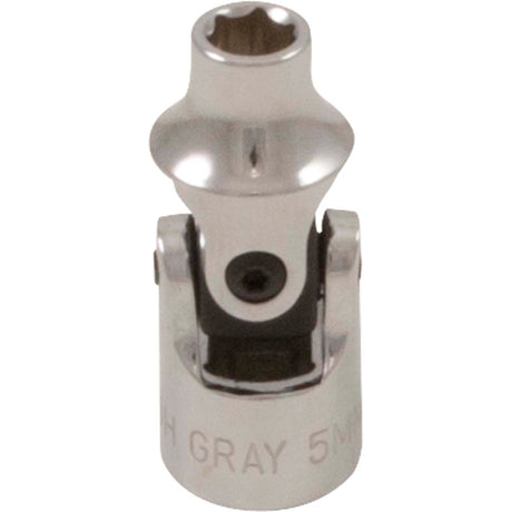 Universal Joint Socket , 7 mm, 1/4" Drive, 6 Points