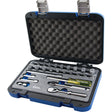 Socket Set, 27 Pcs, 1/4" Drive Size