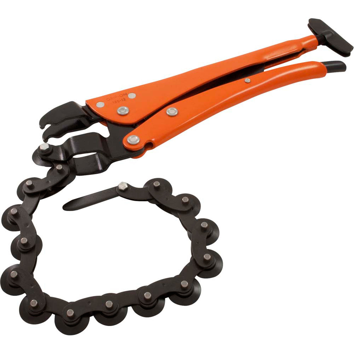 Locking Chain Pipe Cutter Pliers, 12-1/2" Length, Omnium Grip