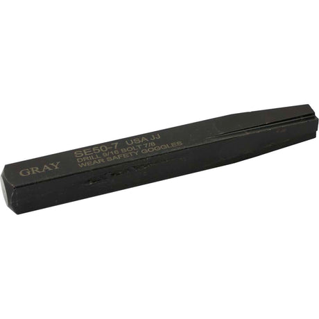 Straight Type Screw Extractor, 7, For Screw Size 7/8", Carbide