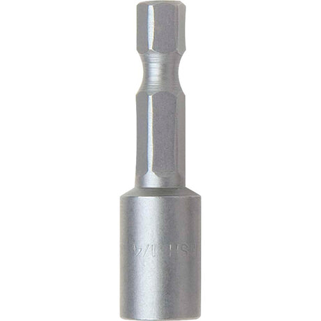 Nutsetter, 7/16" Tip, 1/4" Drive, 1-5/8" L, Magnetic