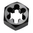 Hex Rethreading Die Nut, 2"/1" Dia., 3/4"-14 Thread, Carbon Steel/Chromium Steel