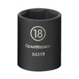 Socket, Impact, 11 mm, 3/8" Drive, 6 Points