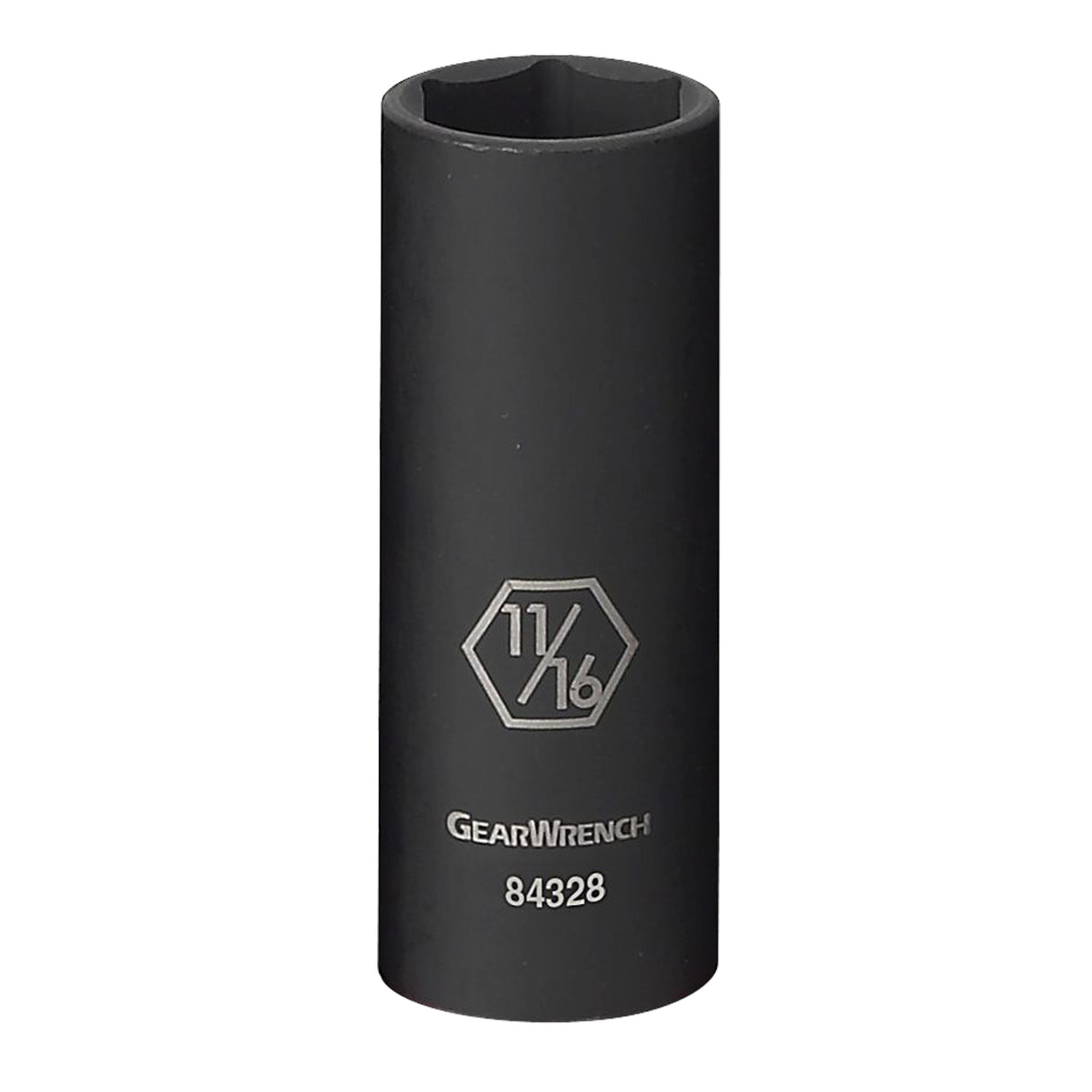 Socket, Impact, 3/4", 3/8" Drive, 6 Points, Deep