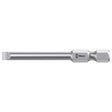 Power Screwdriver Bit, Slot, 3 mm Tip, 1/4" Drive Size, 2-3/4" Length