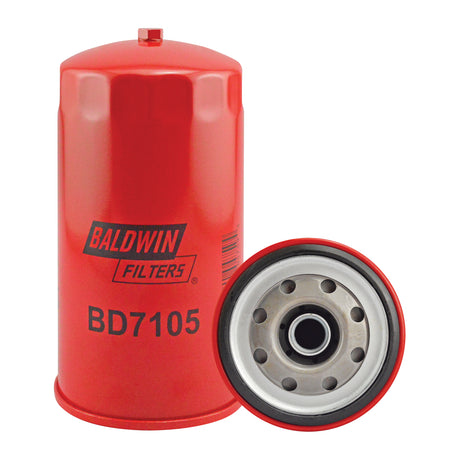 BD7105 Spin-On Dual-Flow Lube Filter with Drain