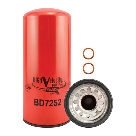 BD7252 High-Velocity Spin-On Dual-Flow Lube Filter