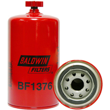 BF1376 Spin-On Fuel Filter with Drain