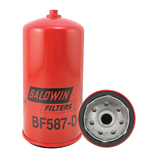 BF587-D Secondary Spin-On Fuel Filter with Drain