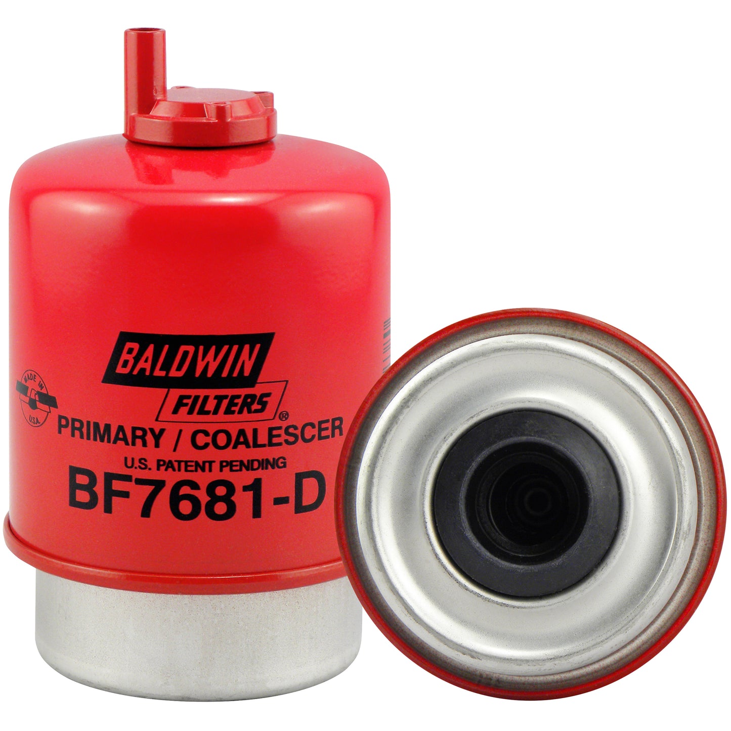 BF7681-D Primary Fuel/Water Coalescer Element with Drain