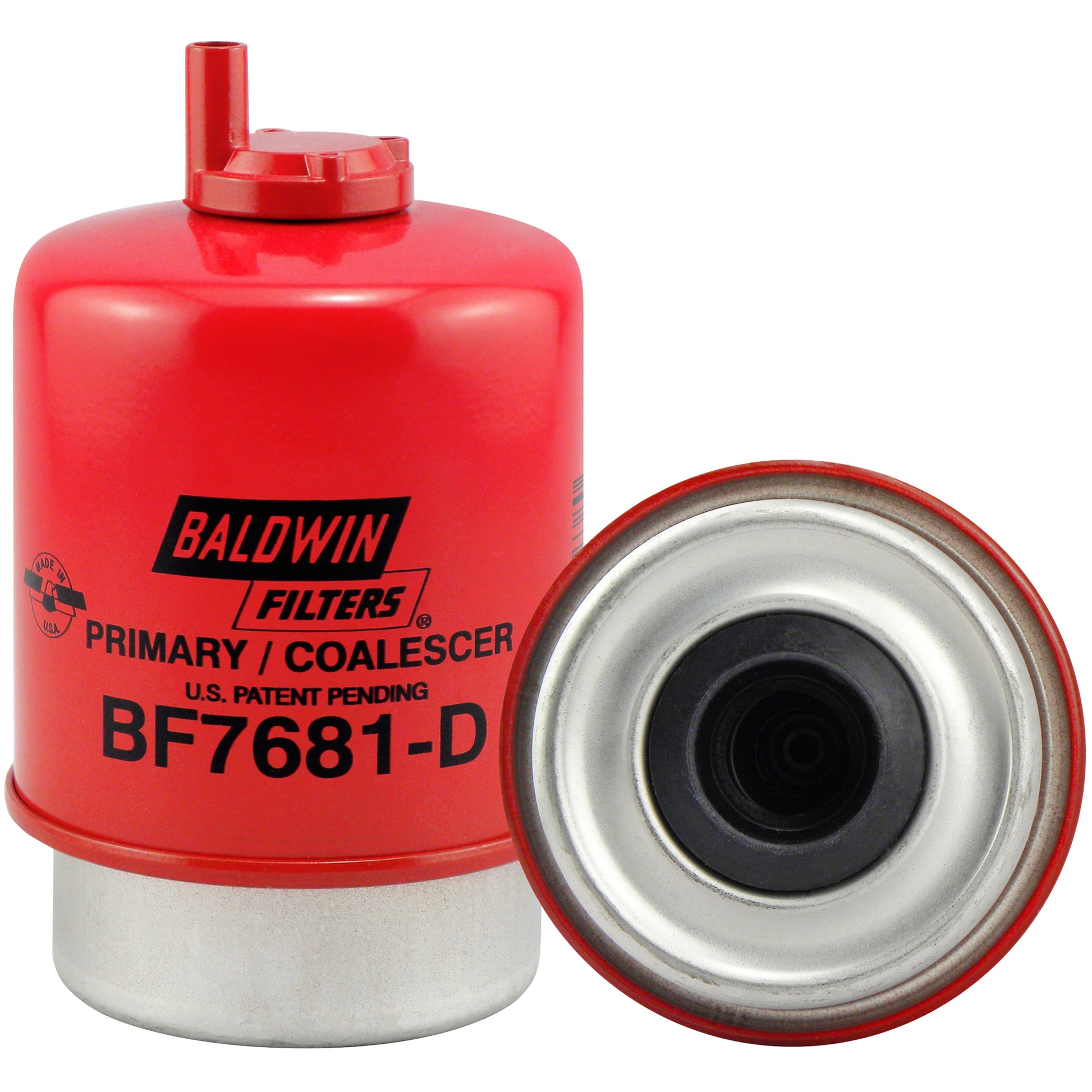 BF7681-D Primary Fuel/Water Coalescer Element with Drain