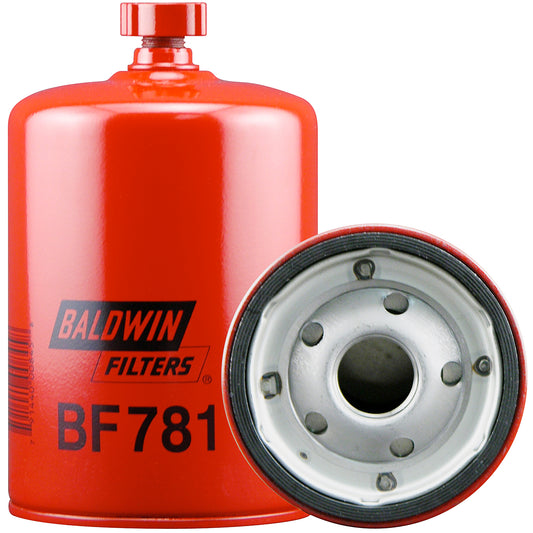 BF781 Primary Spin-On Fuel Filter with Drain
