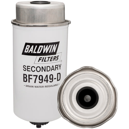 BF7949-D Secondary Fuel/Water Separator with Removable Drain