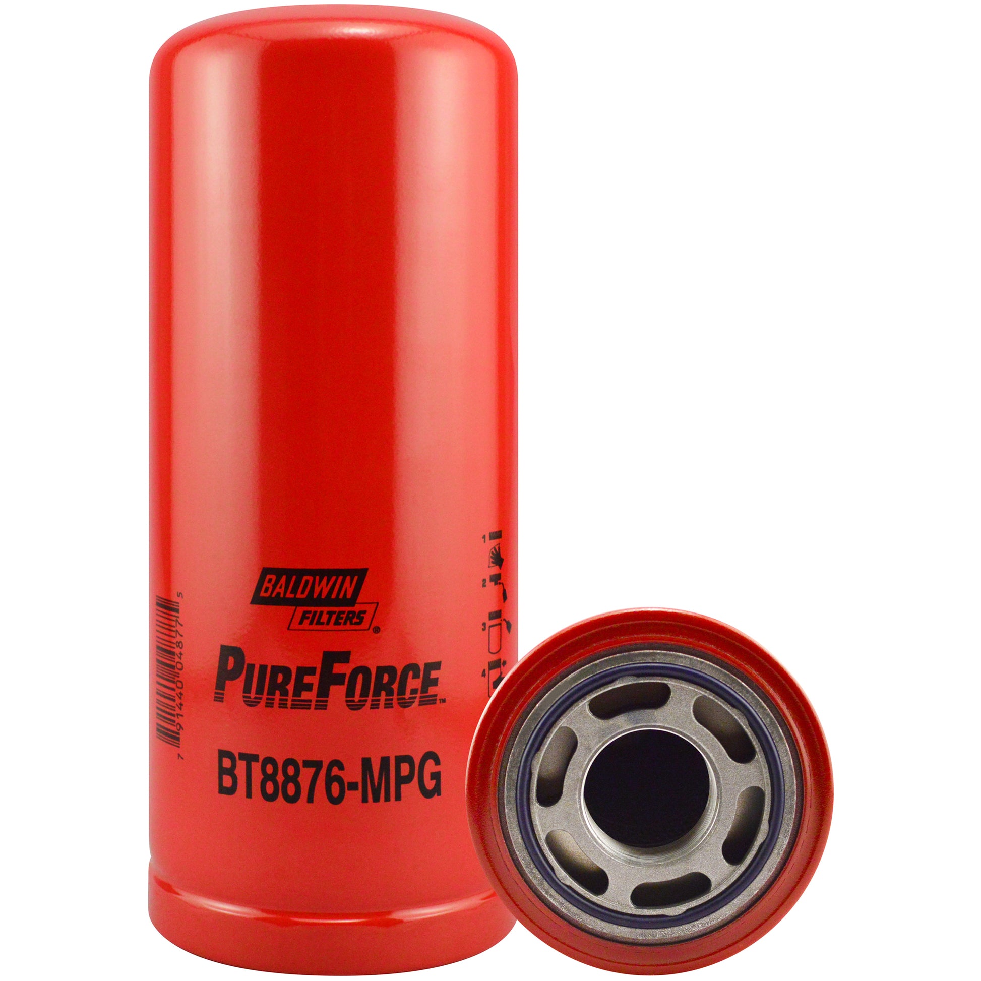 BT8876-MPG Spin-On Max-Performance Glass Hydraulic Filter