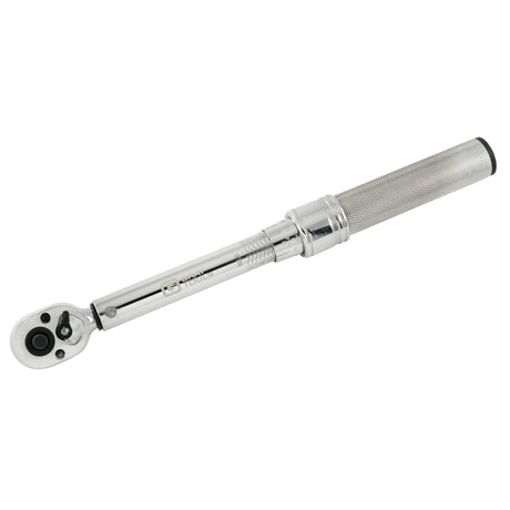 Micrometer Torque Wrench, Click, 1/4" Square Drive, 20 - 150 in-lbs.