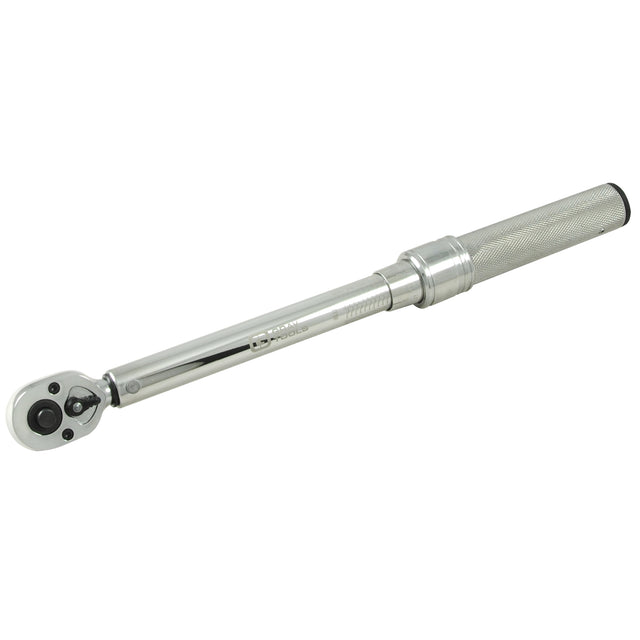Micrometer Torque Wrench, Click, 3/8" Square Drive, 30 - 250 in-lbs.