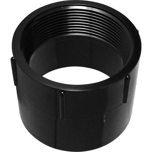 Female Adapter, Hub x FPT, 3" Dia., Plastic