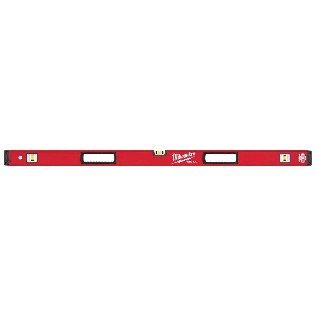 Redstick™ Level, Box, 4' L, Steel, 3, Non-Magnetic