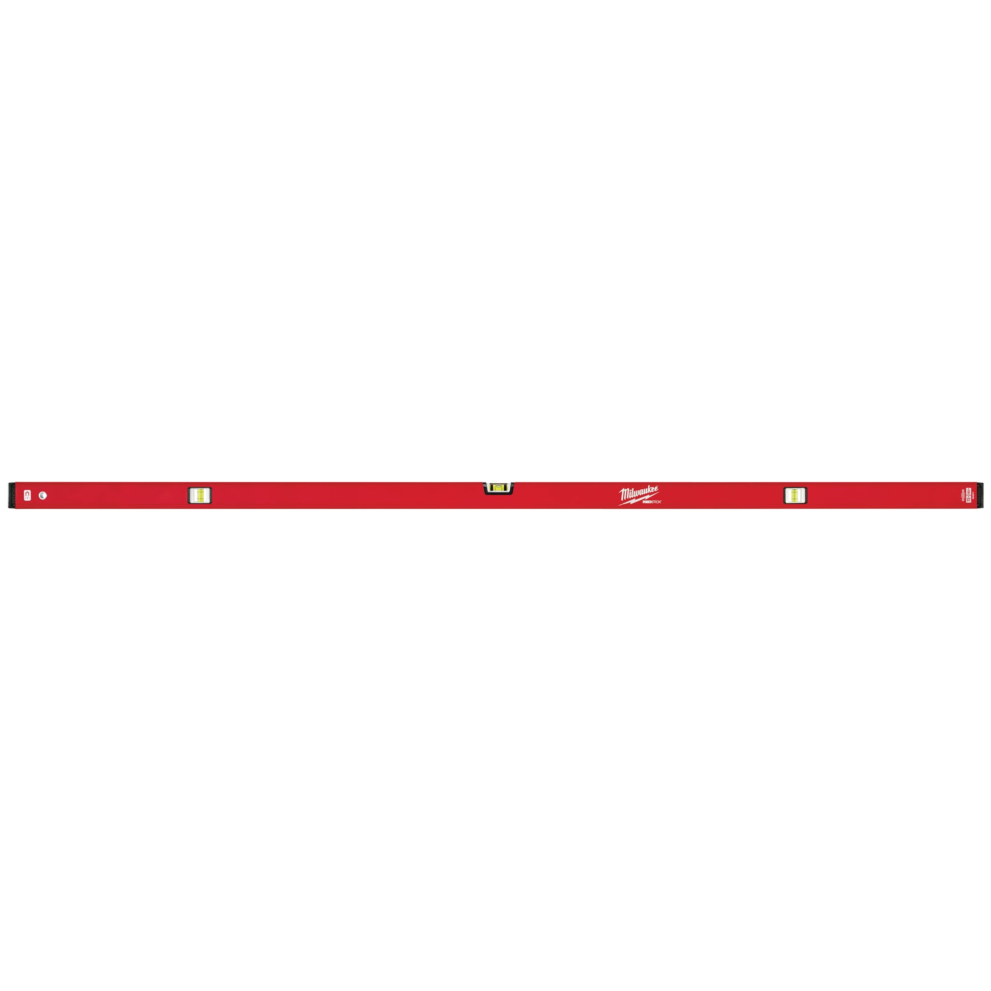 Redstick™ Compact Level, Box, 6' L, Steel, 3, Non-Magnetic