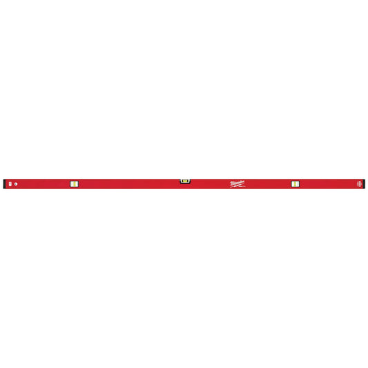 Redstick™ Compact Level, Box, 6' L, Steel, 3, Non-Magnetic