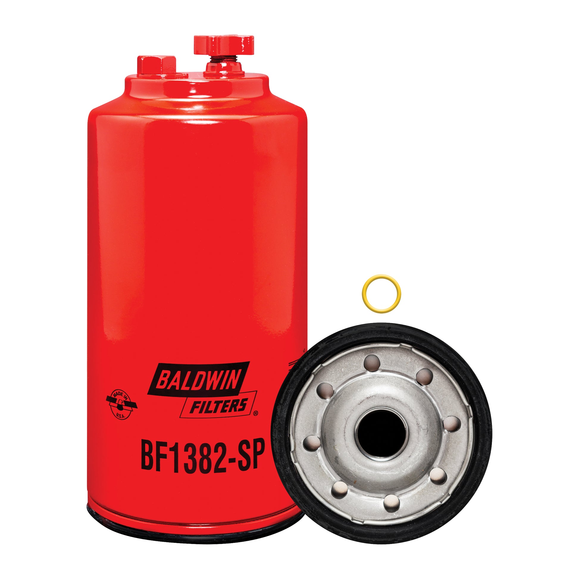 BF1382-SP Fuel/Water Separator Spin-On with Drain & Sensor Port