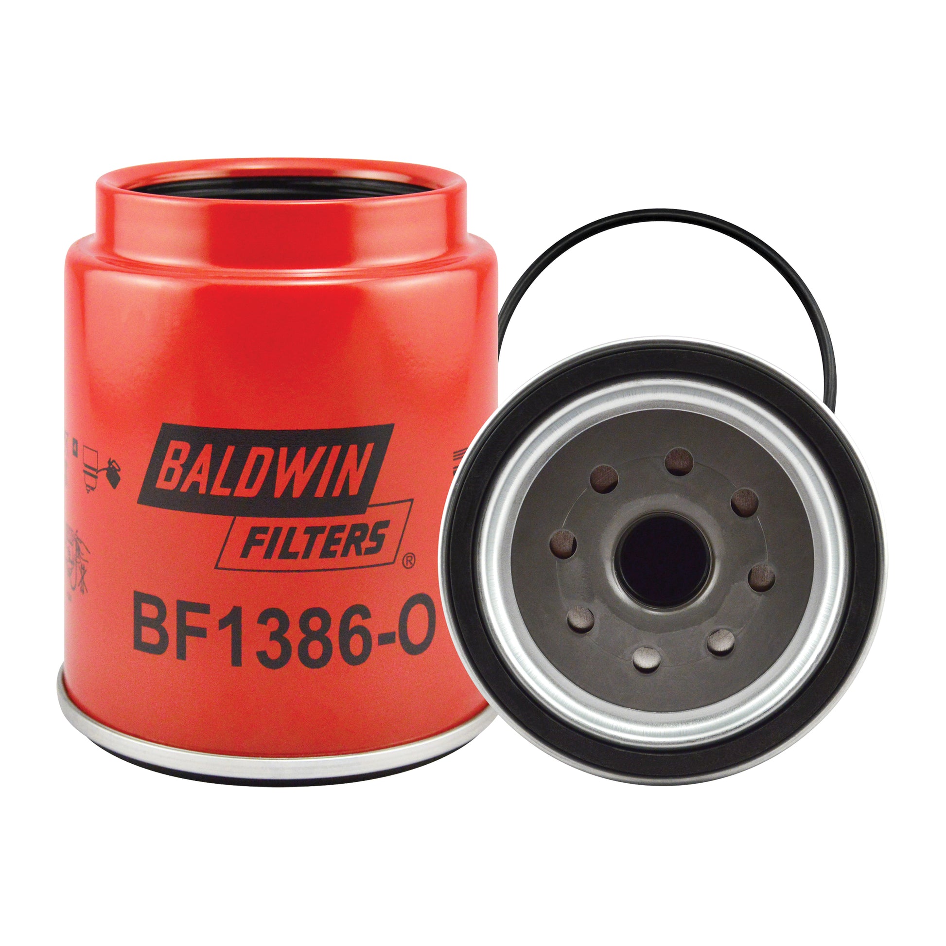 BF1386-O Fuel/Water Separator Spin-On with Open Port For Bowl